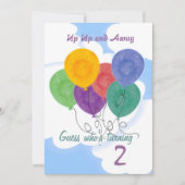 Modifier l'âge Invitation de fête d'anniversaire (Devant)