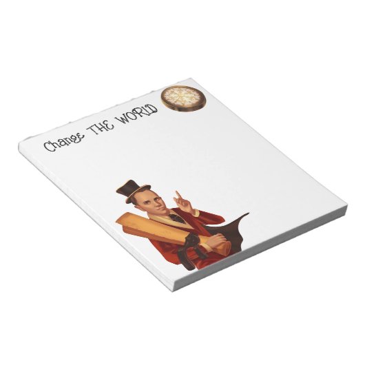 Modifier le Bloc-notes World Steampunk (Incliné)