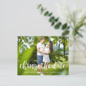 Modifier le Faire-part Mariage de date reportée (Debout devant)