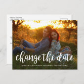 Modifier le Faire-part Mariage de date reportée (Devant / Derrière)