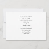 Modifier le minimum de Carte photo de date (Dos)