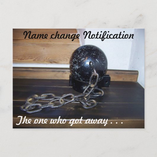 Modifier le nom Carte postale (Devant)