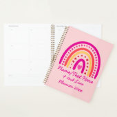 Modifier le texte Ajouter le nom Boho Rainbow Hear (Devant avec enveloppe)