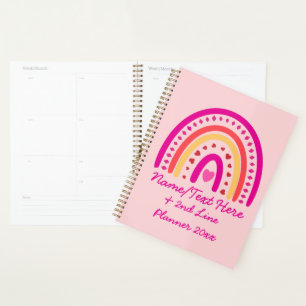 Modifier le texte Ajouter le nom Boho Rainbow Hear