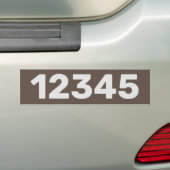 Modifier le texte, Sticker pour les numéros de mai (En voiture)
