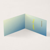 modifier le thème Pâques de la carte pliée (Inside)