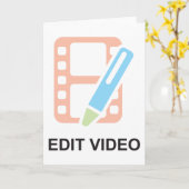 Modifier les cartes de voeux vidéo (Fleur jaune)