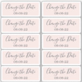 Modifier les étiquettes de mariage de date 0,8 po  (Devant)