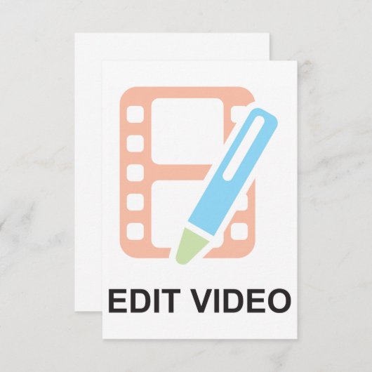 Modifier les invitations vidéo (Devant / Derrière)