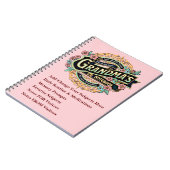 Modifier N'IMPORTE QUEL Texte - Grand-mère Carnet  (Côté gauche)