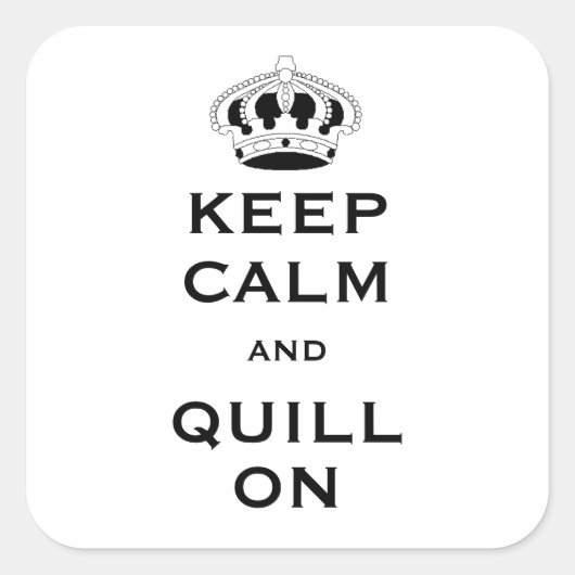 Modifier QUILL (Edit QUILL) : Sticker Carré 3 pouc (Devant)