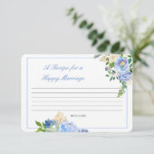 Modifier une recette pour une carte de mariage heu (Debout devant)