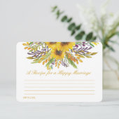 Modifier une recette pour une carte de mariage heu (Debout devant)