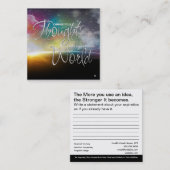 Modifier votre Carte de visite d'Affirmation de pe (Devant / Derrière)