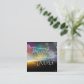 Modifier votre Carte de visite d'Affirmation de pe (Debout devant)