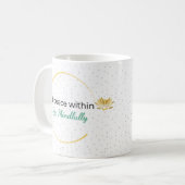 Modifier votre citation de l'esprit Café Mug (Devant gauche)