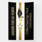 Modifiez l'année ! Bannière Réunion Classe Classiq (Verticale)