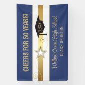 Modifiez l'année ! Bannière Réunion Classe Classiq (Verticale)