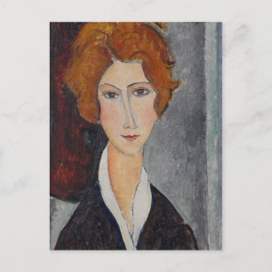 Modigliani Amedeo Portrait Briefkaart