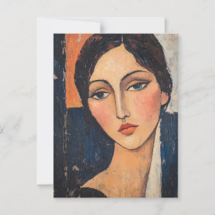 Modigliani  Art Briefkaart