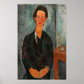 Modigliani - Chaim Soutine 1917 Poster (Voorkant)