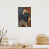 Modigliani - De Jonge Leerling 1918 Poster (Keuken)