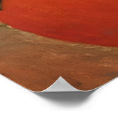 Modigliani Femme sur Chaise Rouge Impression Moder (Coin)