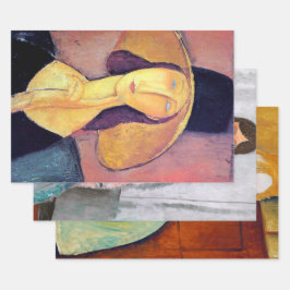 Modigliani Inpakpapier Vel