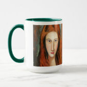 Modigliani - Portrait de Jeanne Hebuterne Mug (Gauche)