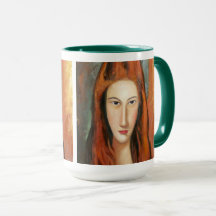 Modigliani - Portrait de Jeanne Hebuterne Mug