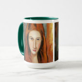 Modigliani - Portrait de Jeanne Hebuterne Mug (Devant gauche)