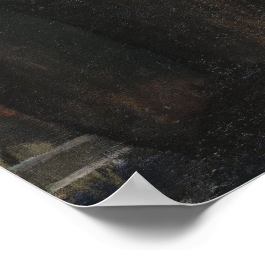 Modigliani vrouw met broche moderne kunst print (Hoek)