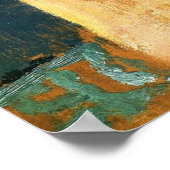 Modigliani - Vrouwenhoofd met rood haar Poster (Hoek)