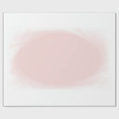 Modish Blush Roze Modern Elegant Design Trendy Cadeaupapier (Vlak)