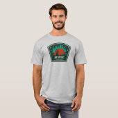 Modoc National Forest Camping T-shirt (Voorkant volledig)
