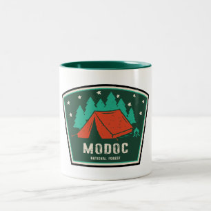 Modoc National Forest Camping Tweekleurige Koffiemok