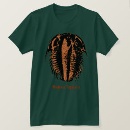 Modocia Typicalis fossiele trilobiet T-shirt