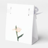 Modren blush pink floral bedankdoosjes (Achterkant)