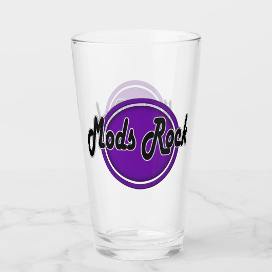 Mods Rock Glas (Achterkant)