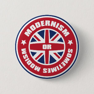 Mods Ronde Button 5,7 Cm