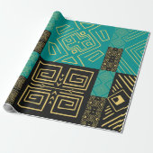 modulair Afrikaans Cadeaupapier (Uitgerold)
