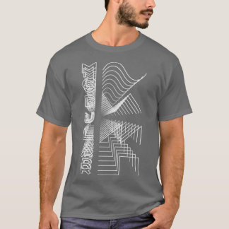 Modulair Waveform Audio Analoog Ontwerp Modulair G T-shirt