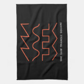 Modular Synthesizer Waveform Synthalog Theedoek (Verticaal)