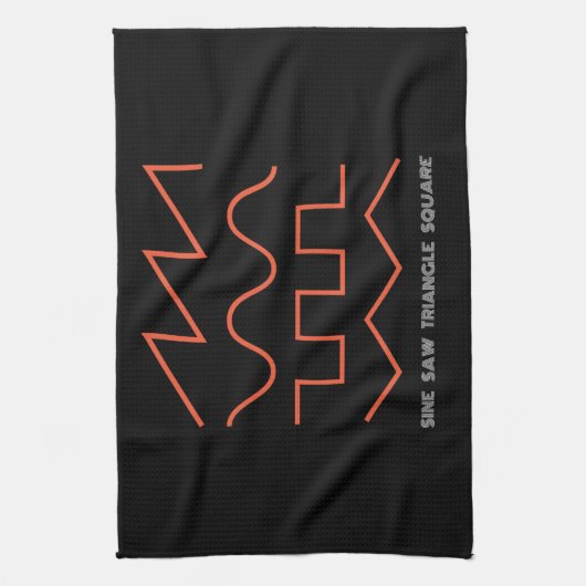 Modular Synthesizer Waveform Synthalog Theedoek (Verticaal)