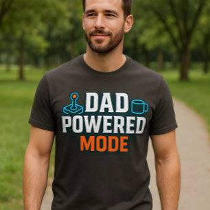 Modus op basis van vader Gamer & Koffie Energie T-shirt