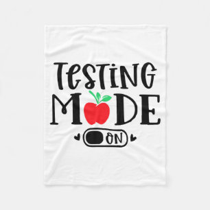 modus op de laatste dag van de schooltestdag leraa fleece deken