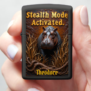 Modus Stealth Nijlpaard Geactiveerd Ruw Gras