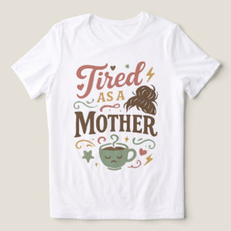 Moe als een Moeder Retro Moederdag Mama Cadeau Tri-Blend Shirt