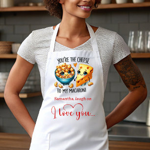 Moe Cartoons Voedsel Custom I Love You Cadeau Scho Schort