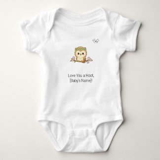 Moe Chibi Babyuil T-shirt met eigen naam